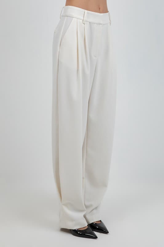 Amelia white trousers, foto 1
