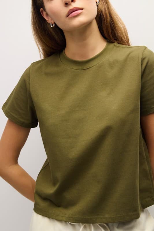 Lanie Olive tee, foto 2
